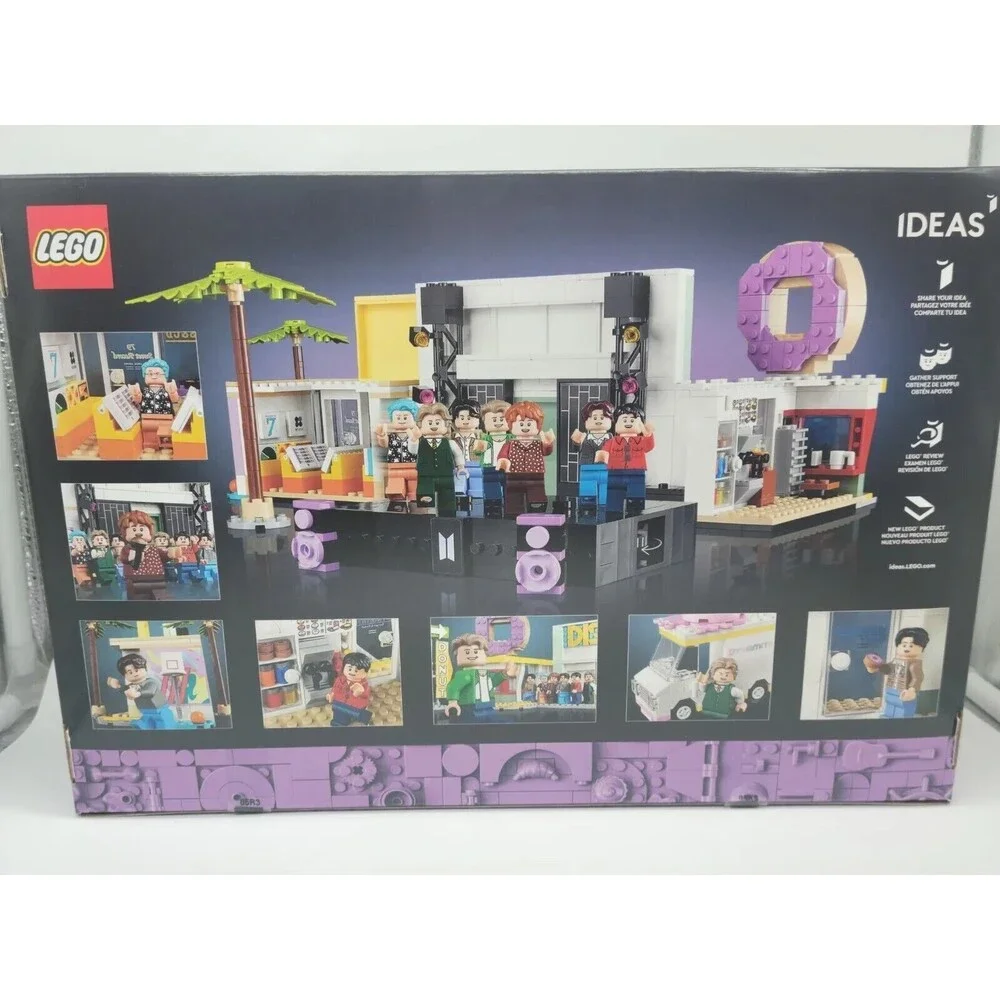 LEGO IDEAS BTS DYNAMITE (21339) Music Video Set. IN HAND